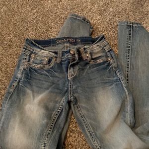 Grace in LA juniors jeans, size 14